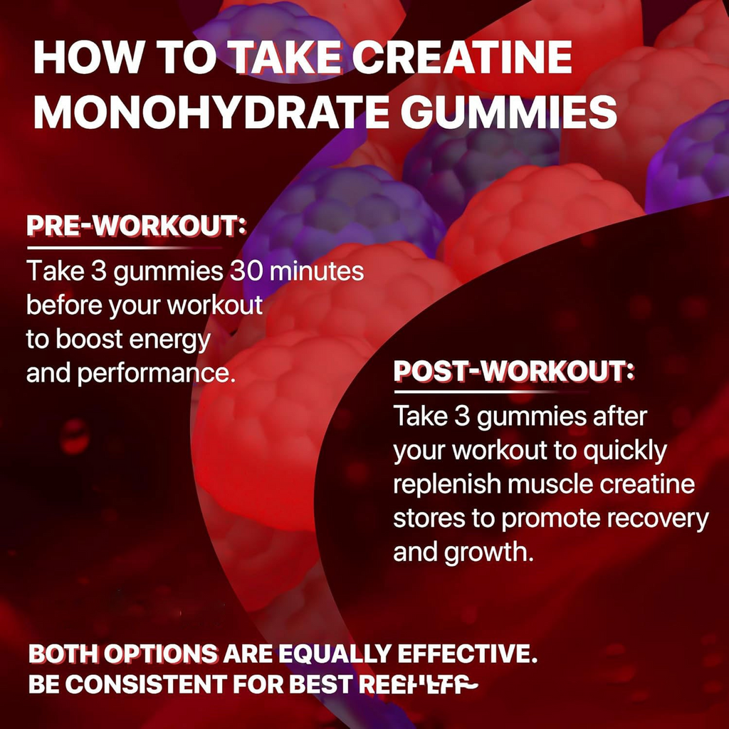 Gominolas | Creatina + Vitaminas